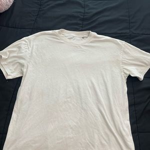 Essentials white oversized t-shirt (men’s)